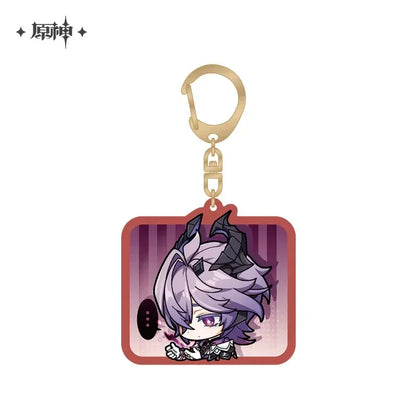 Genshin Impact Mondstadt Chibi Emojis Series Keychain Klee ACG Go Anime www.acg-go.com Barbara, Durin, Eula, Jean, Klee, Mika, Mondstadt, Pendant & Keychain, Sucrose, Venti
