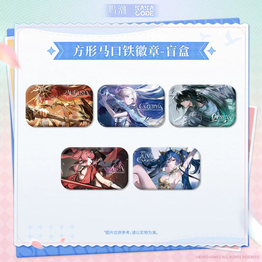 Wuthering Waves x KAKACODE Resonance Cherished Moments Series Square Tinplate Badge Mystery Box