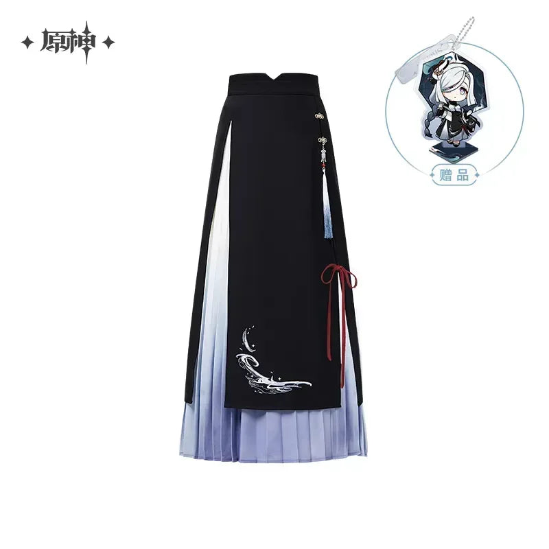 Genshin Impact Shenhe Theme Impression Series Half Skirt S ACG Go Anime www.acg-go.com Apparel, Genshin Impact, Shenhe, Skirt