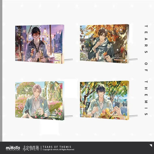 Tears of Themis Heart of Every Seasons Series Acrylic Decorative Painting Luke Pearce ACG Go Anime www.acg-go.com Art Decor, Artem Wing, Luke Pearce, Marius von Hagen, Tears of Themis, Vyn Richter