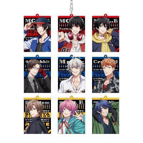 Hypnosismic Division Rap Battle Rhyme Anima + Metal Charm Strap Vol.1 Keychain Box 1 Box (9 pcs) ACG Go Anime www.acg-go.com JP Pre-Order, Pendant & Keychain