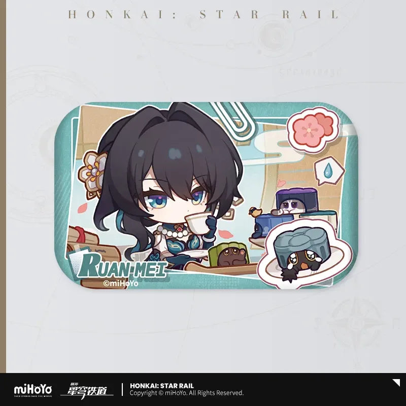 Honkai: Star Rail Pom-Pom Photo Album Series Badge