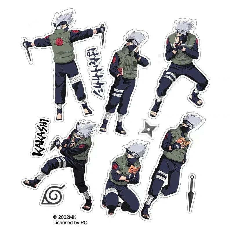 Small Sticker Naruto D - Hatake Kakashi ACG Go Anime www.acg-go.com Hatake Kakashi, Naruto Uzumaki, Sticker