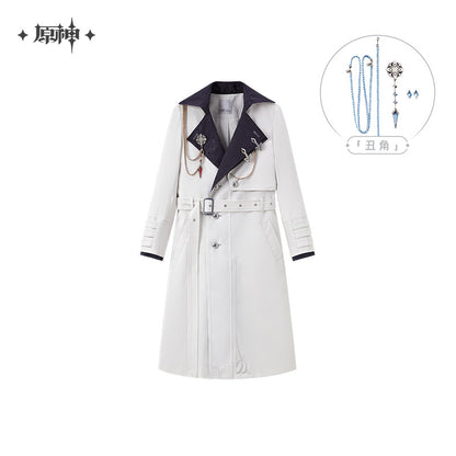 Frost and Flame Series Fatui Harbinger Impression Long Coat