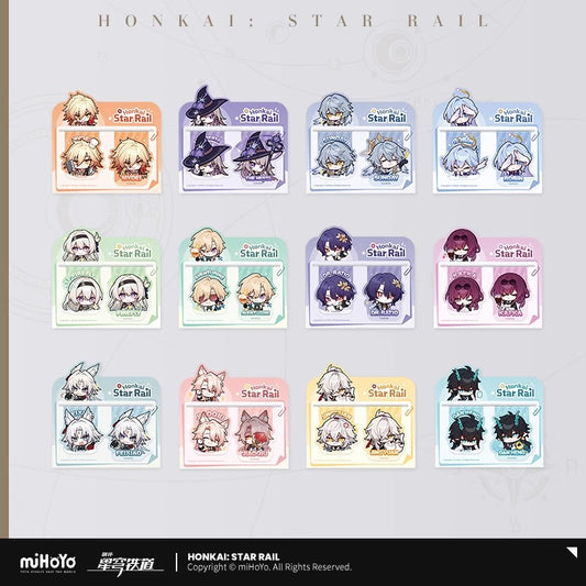 Pom-Pom Exhibition Series Soft Magnetic Bookmark Set