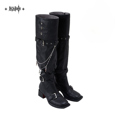 Genshin Impact Tartaglia Theme Impression Series Over-The-Knee Fold-Down Boots