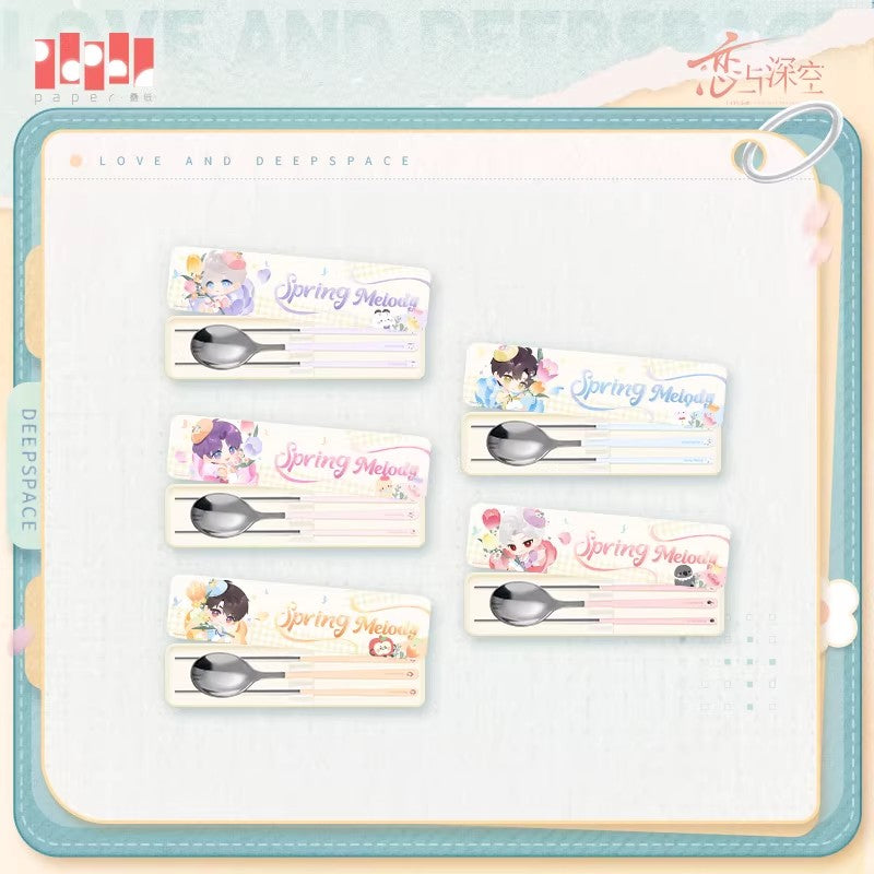 Love and Deepspace Spring Melody Series Cutlery Set