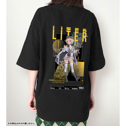LOVECACAO Illustration Litter Tactical Fashion Ver. Unisex BIG Silhouette T-shirt