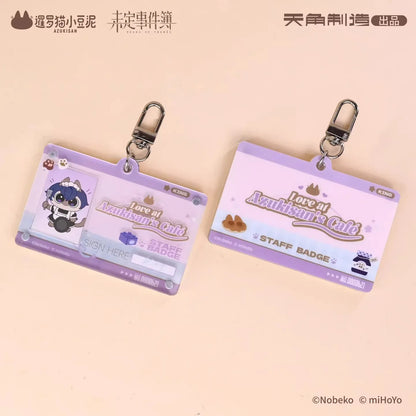 Tears of Themis Love at Azukisan's Café Series ID Photo Acrylic Keychain Set Luke Pearce ACG Go Anime www.acg-go.com Artem Wing, Luke Pearce, Marius von Hagen, Pendant & Keychain, Tears of Themis, Vyn Richter