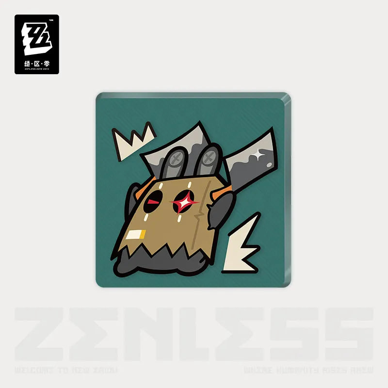 En-Nah Stroll Series Bangboo Acrylic Refrigerator Magnet