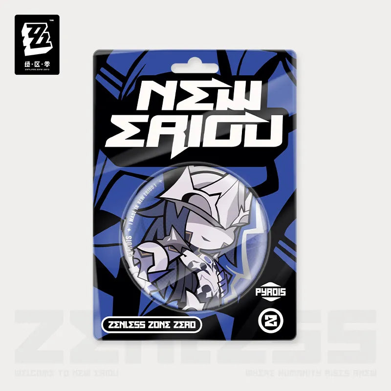 Zenless Zone Zero New Eridu Series Proxy/Phaethon Chibi Tinplate Badge