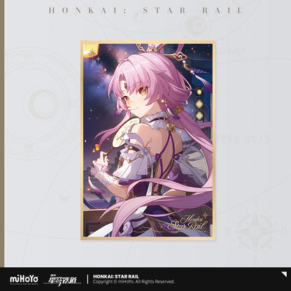 Stellar Celebration Series PET Shikishi Cardboard