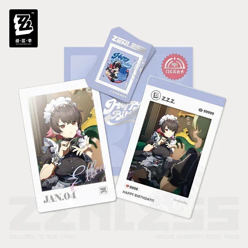 Zenless Zone Zero HB2U Series Birthday Commemorative Set Vol.3 Ellen Joe ACG Go Anime www.acg-go.com Art Decor, Astra Yao, Ellen Joe, Qingyi, Soukaku