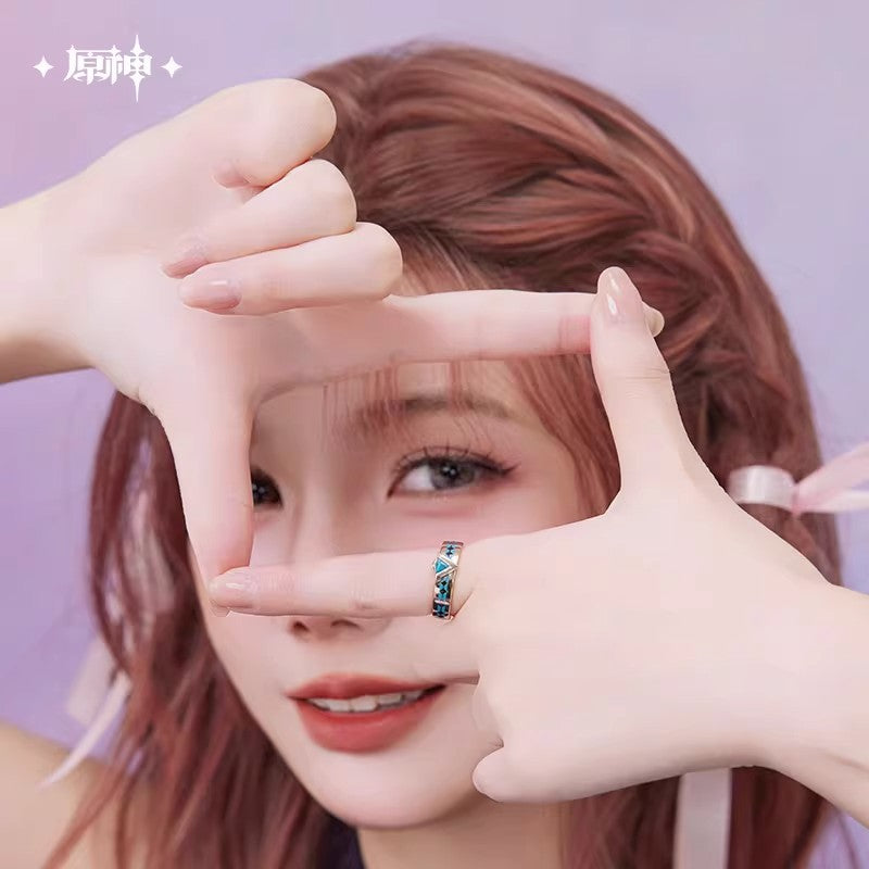 Genshin Impact Citlali Theme Impression Series Turquoise Ring