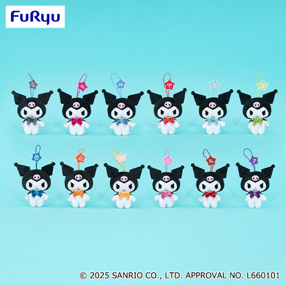 FuRyu Sanrio Characters Kuromi Zodiac Plush Pendant Series