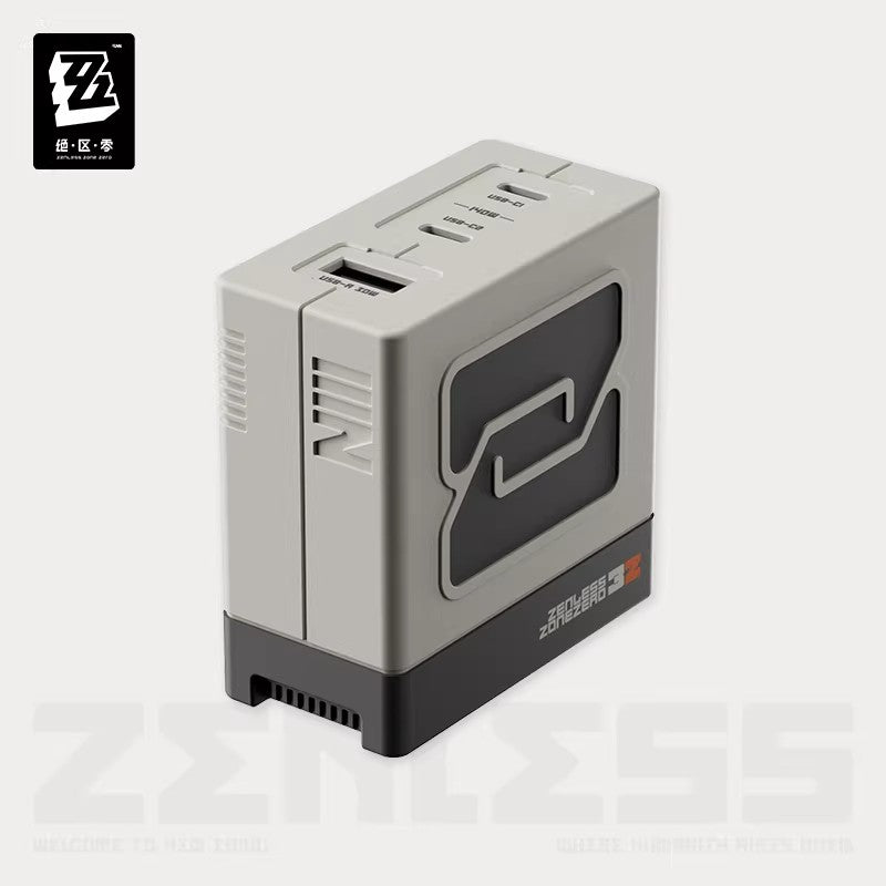 Zenless Zone Zero Rapid Power Pro Series 140W GaN Three-Port Fast Charging Adapter