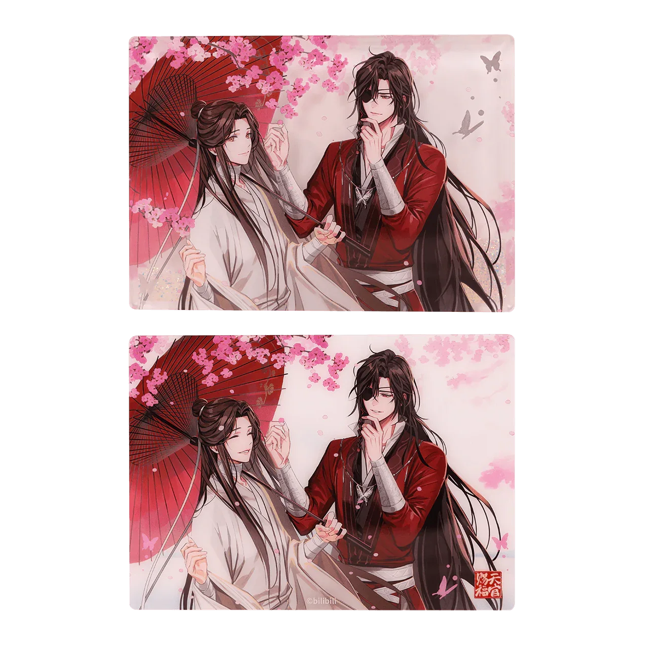 Fan Hua Qing Xin Series Quicksand Acrylic Ornament Heaven Official's Blessing Quicksand Ornament ACG Go Anime www.acg-go.com Art Decor, Stand