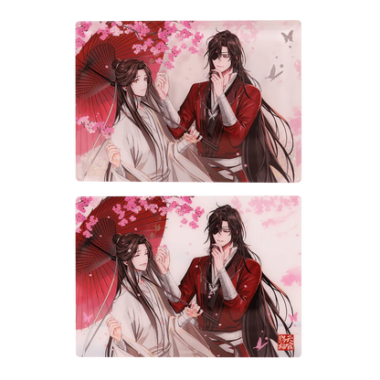 Fan Hua Qing Xin Series Quicksand Acrylic Ornament Heaven Official's Blessing Quicksand Ornament ACG Go Anime www.acg-go.com Art Decor, Stand