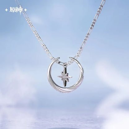 Genshin Impact Columbina Impression Series Necklace & Ring Set