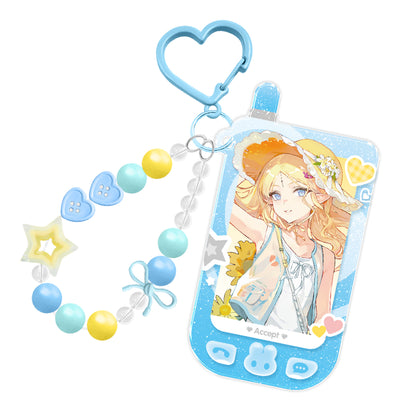 Somnoire Echoes Series Acrylic Bead Bracelet Keychain (Rover, Cartethyia, Lupa)
