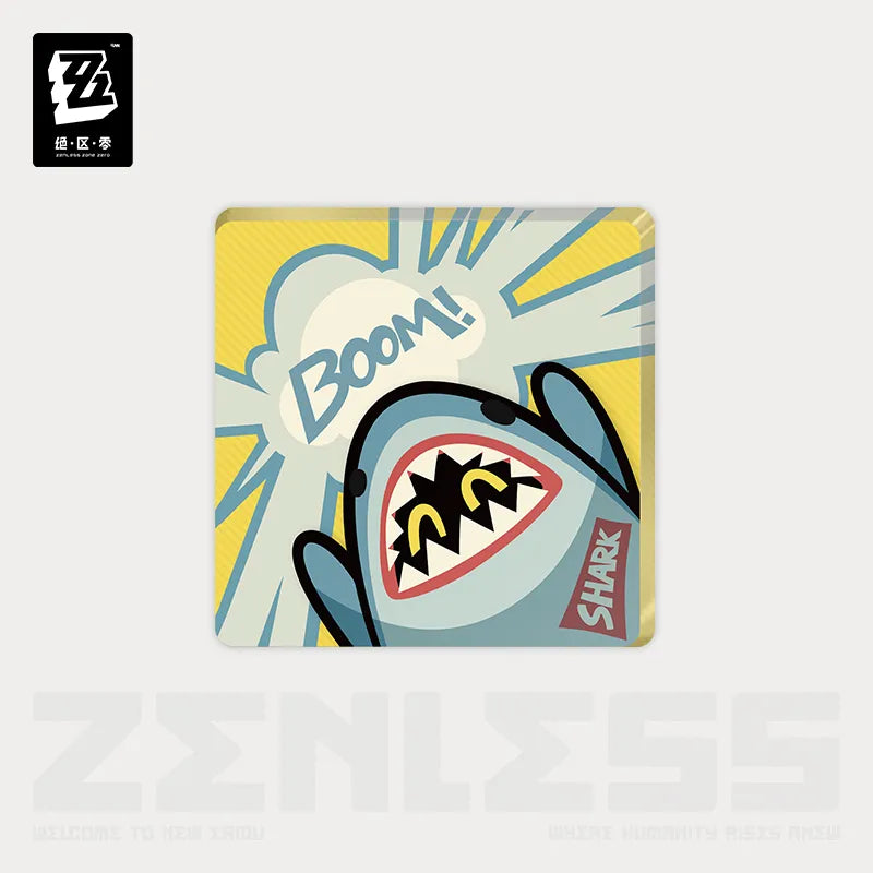 En-Nah Stroll Series Bangboo Acrylic Refrigerator Magnet