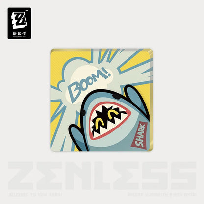 En-Nah Stroll Series Bangboo Acrylic Refrigerator Magnet