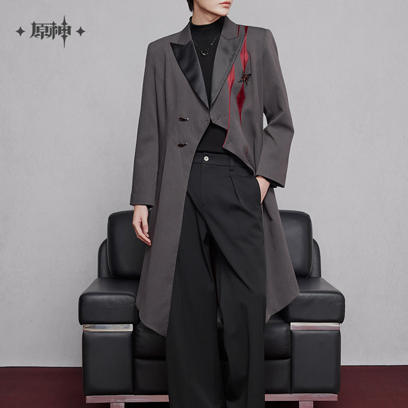 Arlecchino Theme Impression Series Long Casual Coat