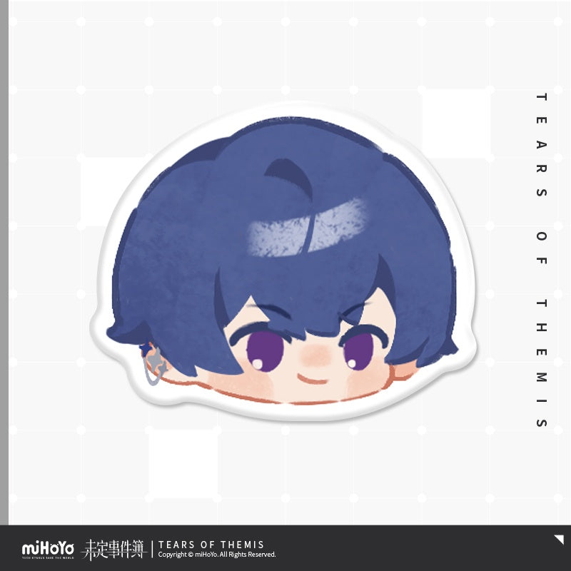 Tears of Themis Love & Wanderlust Series Chibi Ceramic Refrigerator Magnets