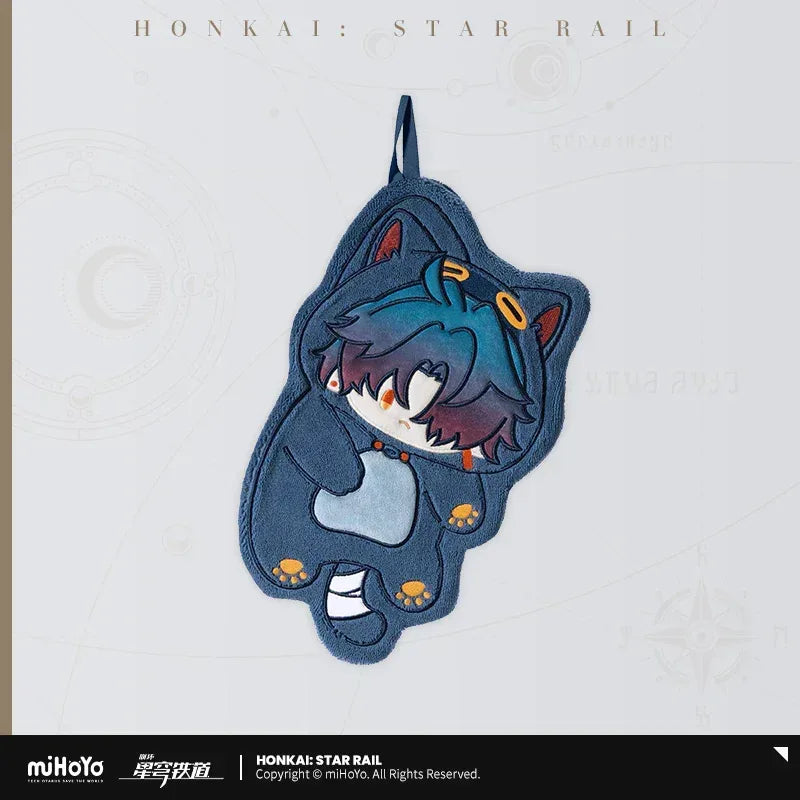 Honkai: Star Rail Boys Dormitory Series Hand Towel Blade ACG Go Anime www.acg-go.com Blade, Dan Heng, Household, Jing Yuan, Sunday