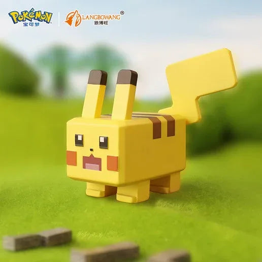 Adventure Pixel Mini Figure Pokémon Pikachu ACG Go Anime