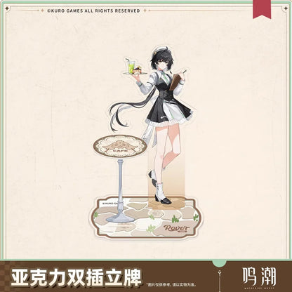 Wuthering Waves When the Skies Align Theme Rover Acrylic Double Insert Stand Male Rover ACG Go Anime www.acg-go.com Female Rover, Male Rover, Stand, Wuthering Waves