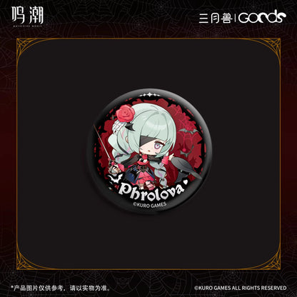 Wuthering Waves x  March Monster Night Tales Series Chibi Badge Set
