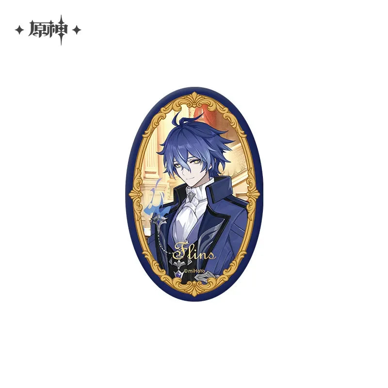 Genshin Impact FES 2026 Series Character Badge Flins ACG Go Anime www.acg-go.com Arlecchino, Badge, Columbina, Flins, Genshin Impact, Skirk, Tartaglia, Wanderer