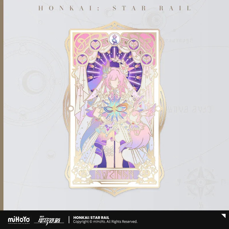 Honkai: Star Rail As I Wrote Series Metal Bookmark