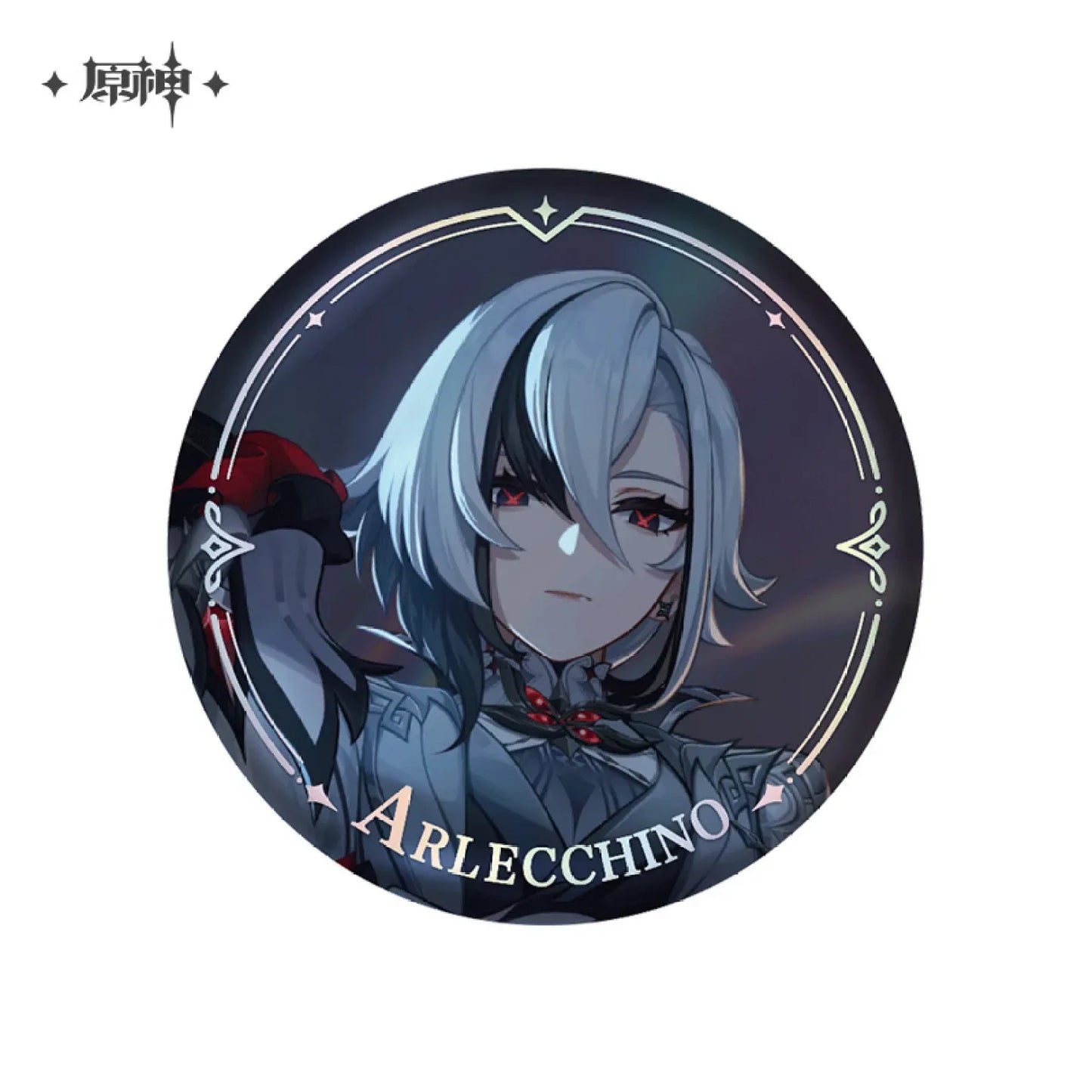 Character PV Series Badge - Snezhnaya Genshin Impact Arlecchino ACG Go Anime www.acg-go.com Arlecchino, Badge, Tartaglia, Theme Artwork