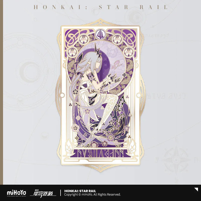 Honkai: Star Rail As I Wrote Series Metal Bookmark
