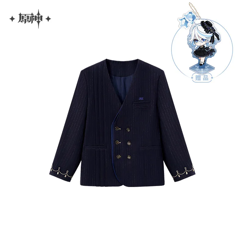 Furina Theme Impression Series Collarless Casual Jacket