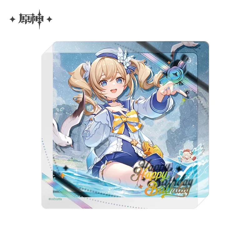 The Day of Destiny Series Thick Acrylic Coaster 2025 Barbara ACG Go Anime www.acg-go.com Alhaitham, Arataki Itto, Baizhu, Beidou, Bennett, Candace, Charlotte, Chevreuse, Collei, Cyno, Dehya, Diluc, Diona, Fischl, Gorou, Household, Jean, Kamisato Ayato, Kirara, Lisa, Lynette, Lyney, Noelle, Paimon, Qiqi, Raiden Shogun, Rosaria, Sangonomiya Kokomi, Shenhe, Thoma, Venti, Wanderer, Xianyun, Xiao, Yae Miko, Yaoyao, Yelan, Yoimiya, Yun Jin