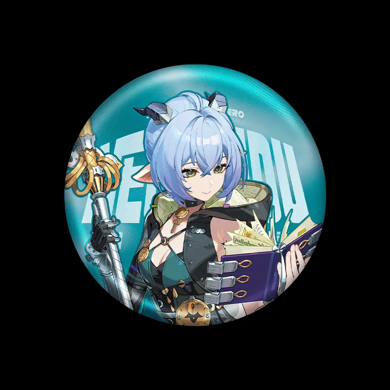 Artwork Series Tinplate Badge Spook Shack Zenless Zone Zero