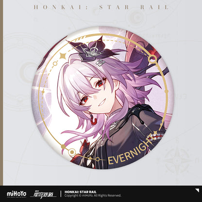 The Remembrance Character Warp Artwork Tinplate Badge