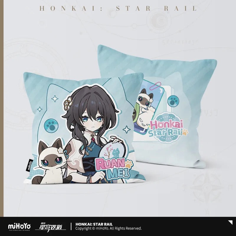 Little Cat Series Square Pillow