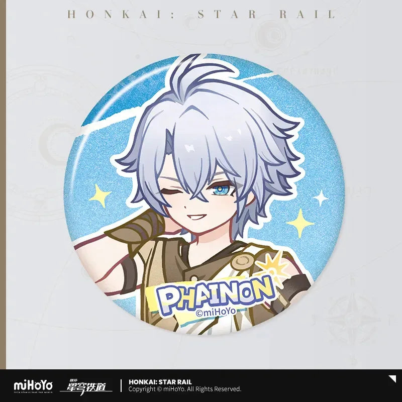 Honkai: Star Rail An Outlander Seeking the Dawn Series Tinplate Badge Holy City Daily ACG Go Anime www.acg-go.com Badge, Honkai: Star Rail, Phainon