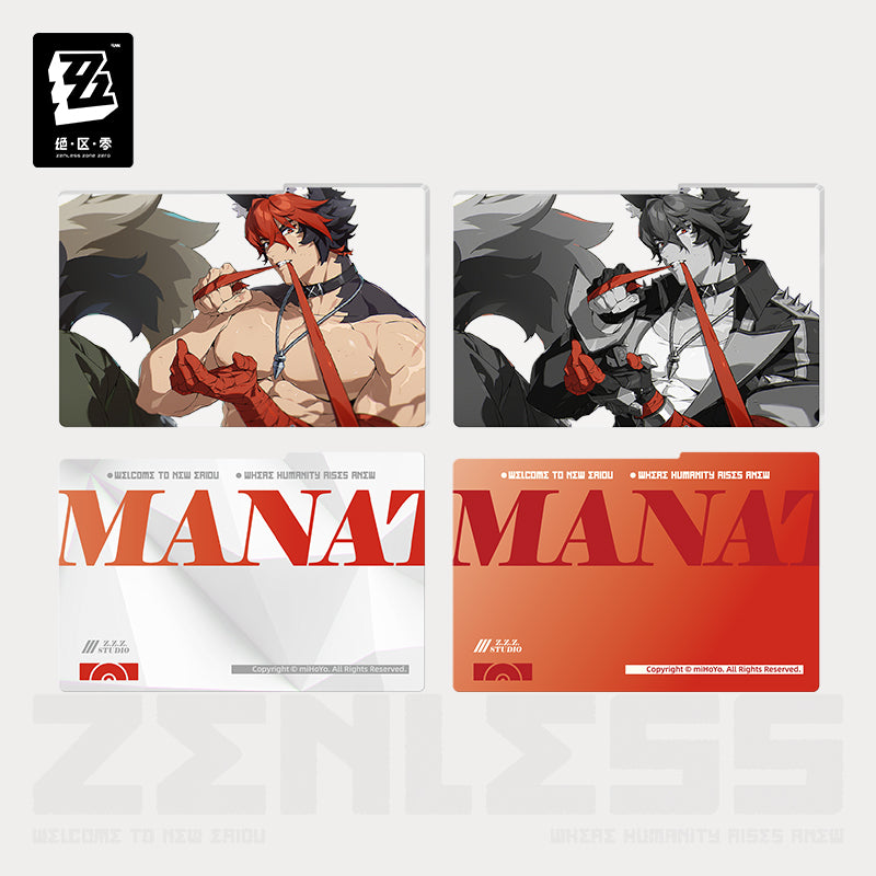 Mindscape Cinema Series Acrylic Framed Insert Set Spook Shack Zenless Zone Zero