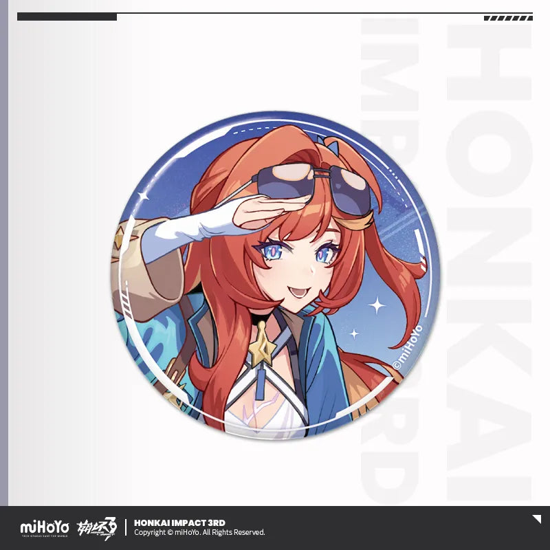 Stigmata Series Tinplate Badge Honkai Impact 3rd