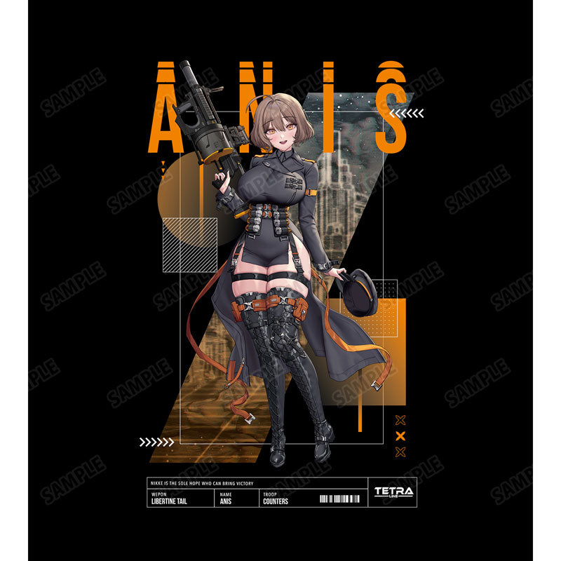 LOVECACAO Illustration Anis Tactical Fashion Ver. Unisex BIG Silhouette T-shirt