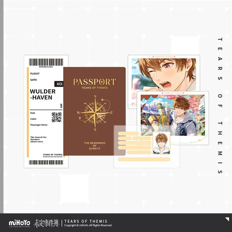 Tears of Themis The Beginning of Always Series Romantic Journey Commemorative Set Luke Pearce ACG Go Anime www.acg-go.com Art Decor, Artem Wing, Luke Pearce, Marius von Hagen, Tears of Themis, Vyn Richter