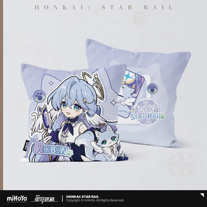 Little Cat Series Square Pillow