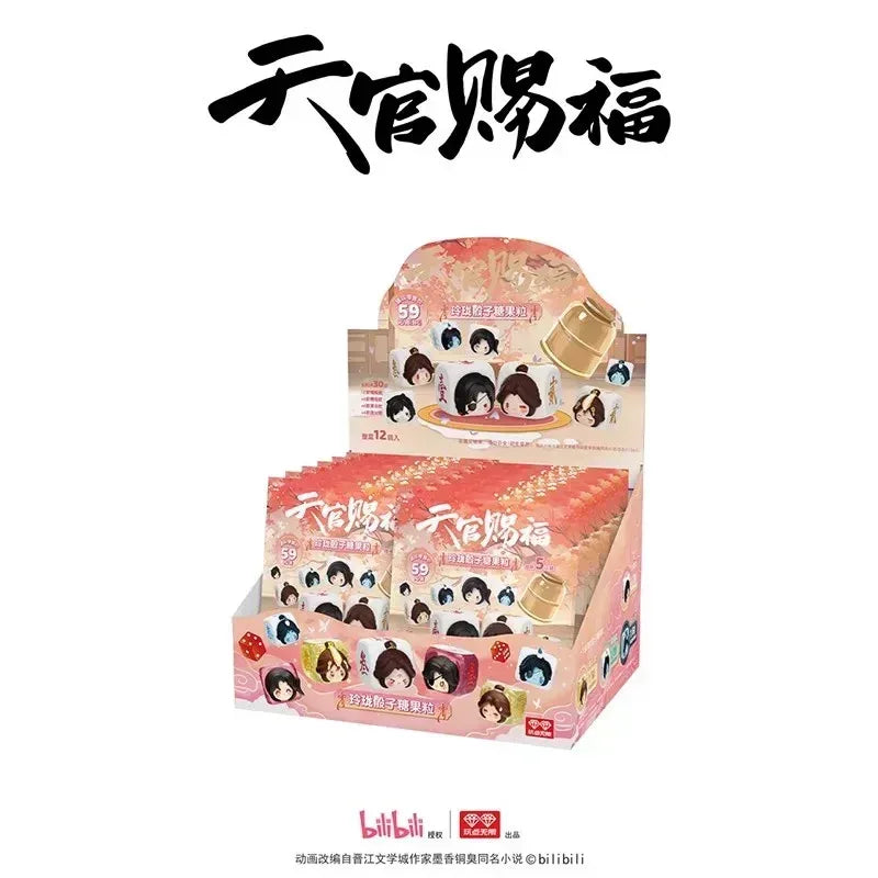 Heaven Official's Blessing Ling-Long Dice Candy Jenga Mystery Box All Set (12pc) ACG Go Anime www.acg-go.com Heaven Official’s Blessing, Hua Cheng, Mystery Box, Xie Lian