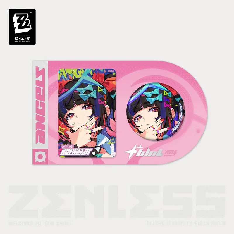 Zenless Zone Zero Angels of Delusion Series Badge & Mini Card Set