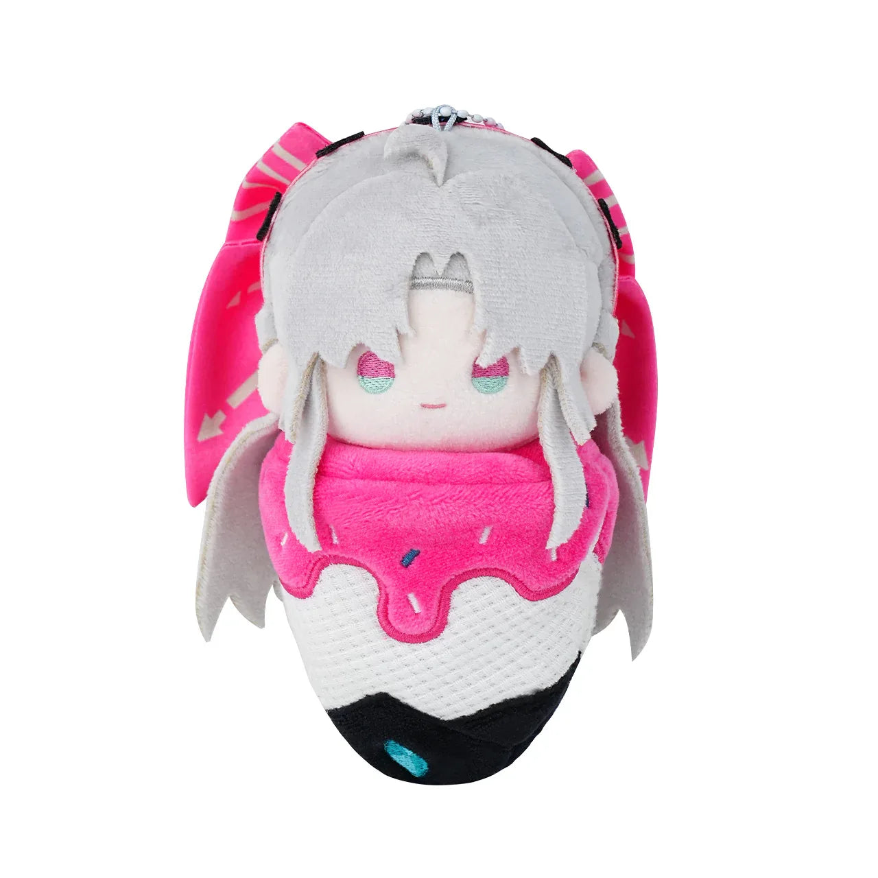 Ice Cream Series Plush Keychain Wuthering Waves Carlotta ACG Go Anime www.acg-go.com Brant, Cantarella, Carlotta, Pendant & Keychain, Phoebe, Roccia, Wuthering Waves, Zani